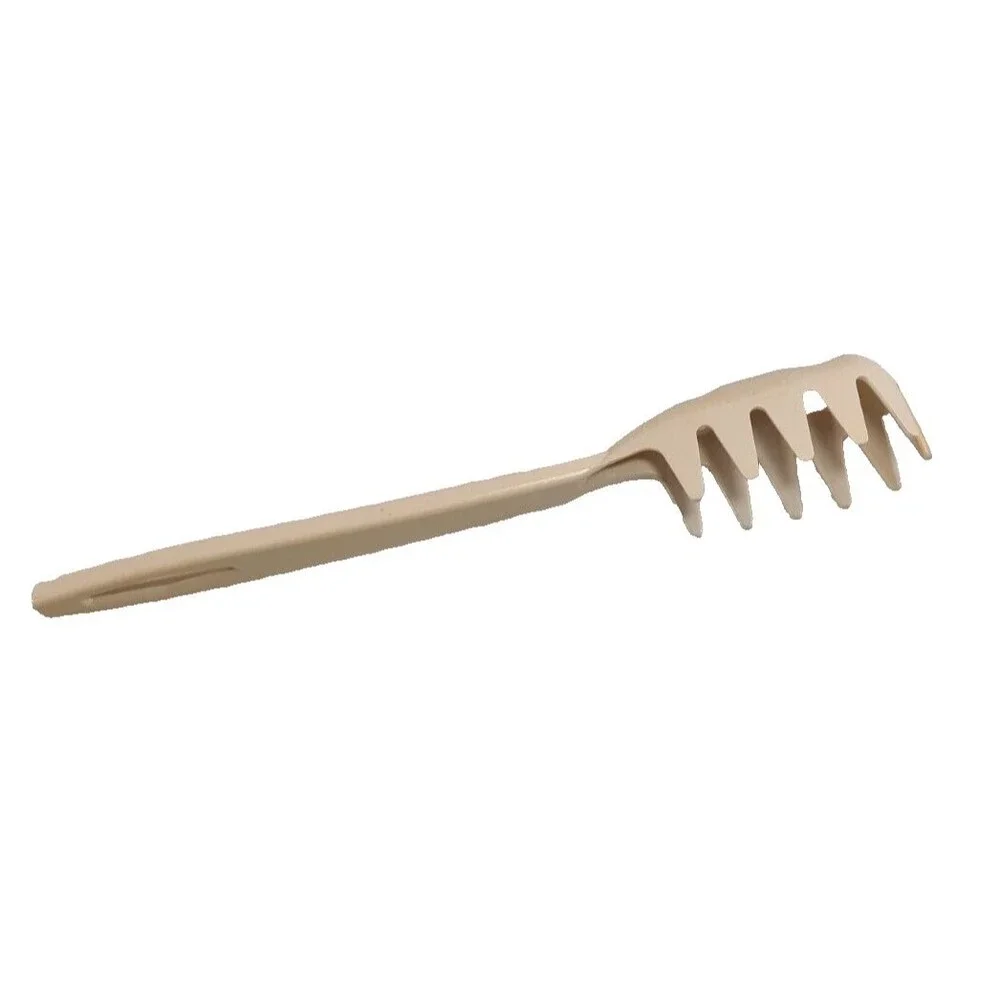 Tailor Made Products Slotted Spaghetti Server USA Spoon Pasta Fork Measure Beige